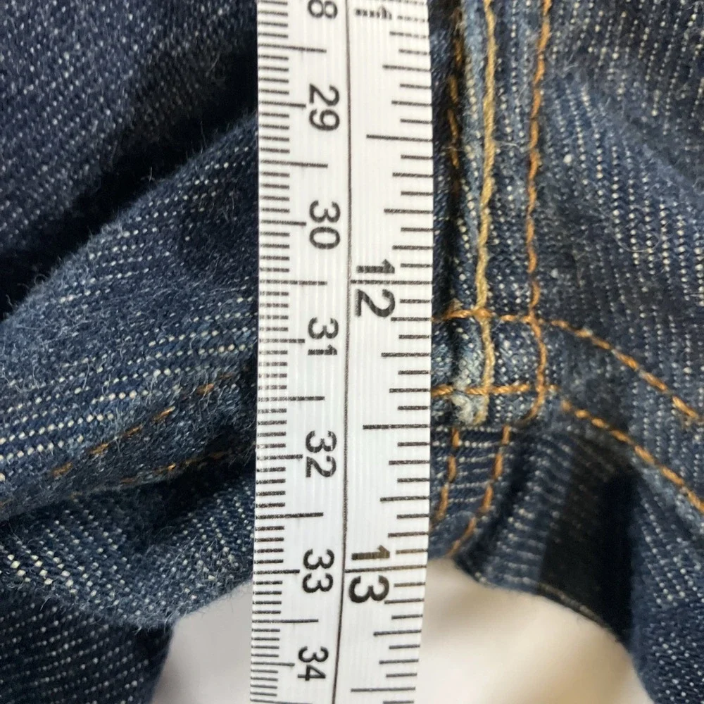 Vintage Levi's 505 Jeans Mens 36x36 Dark Wash Blue Regular Fit Denim Y2K
